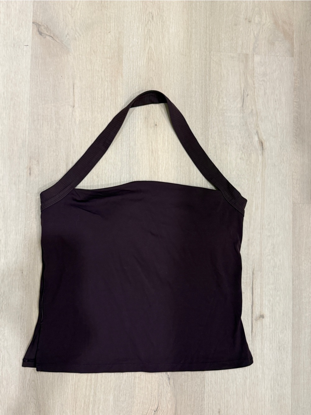 OFFLINE By Aerie Real Me XTRA Halter Tank Top in Cool Berry